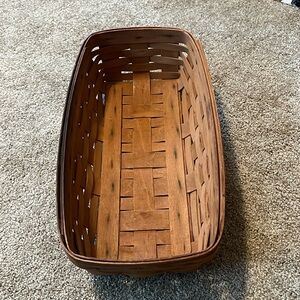Vintage Longaberger Bread Basket Handwoven